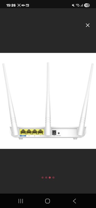 Router Tenda N300 F3