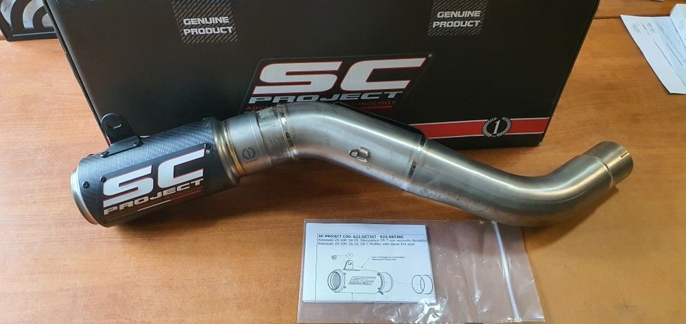 Выхлоп SC Project CR-T (глушитель)