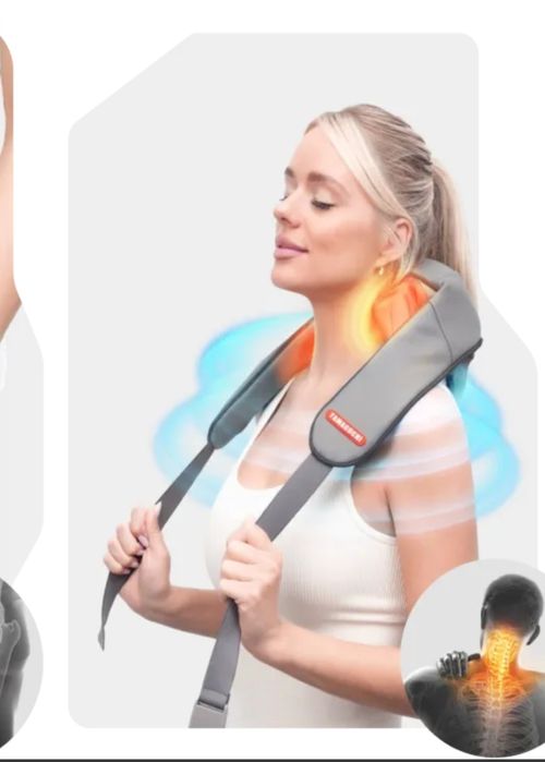 Массажер для тела. Первый в мире массажёр с фиксацией ремней на спине