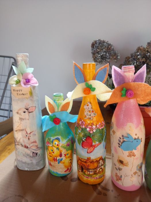 Sticle ornament Paște