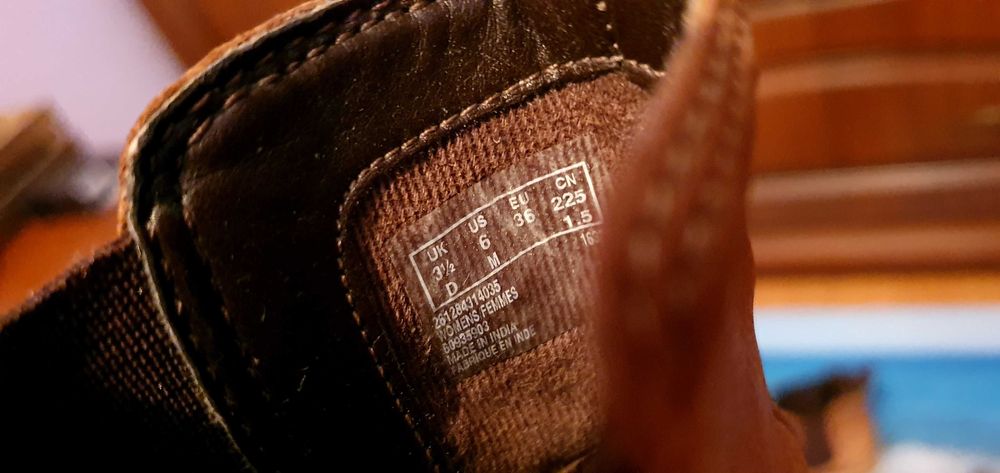 Clarks дамски боти естествена кожа 36 номер