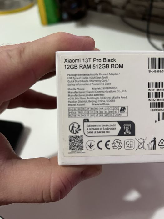 Xiaomi 13t pro 12rum 512gb