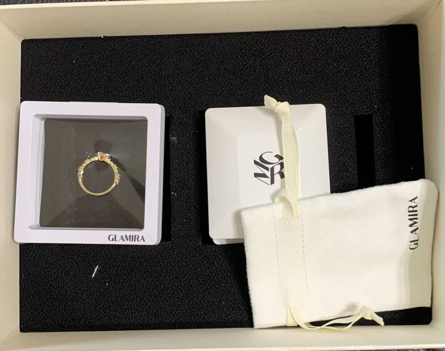 Inel din aur placat cu diamante VS