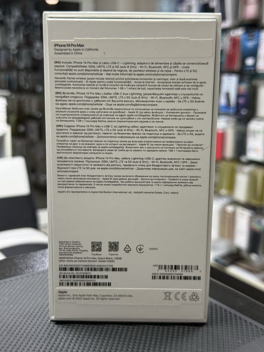 Apple iPhone 14 Pro Max,Space Black,128GB *КатоНов*84% Battery*