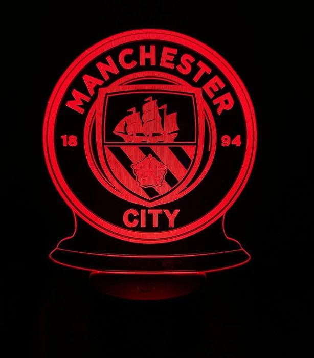 3D Led suvinir futbol klublari logotipi