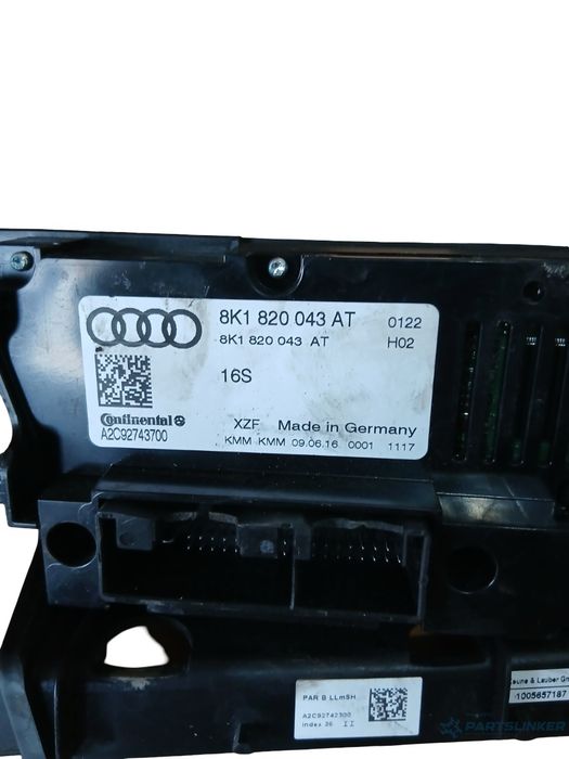 Panou Clima Audi A5/A4 8K1 820 043 At