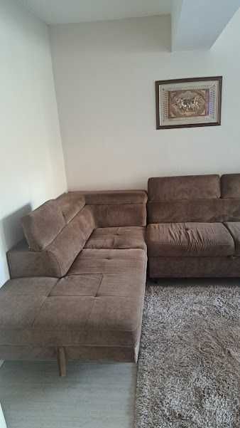 Ъглов диван-спалня с ракла