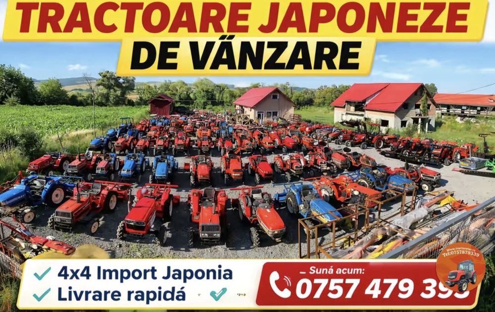 Tractor japonez de vânzare – Tractor Star