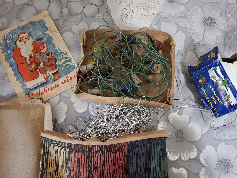 Советские елочные игрушки СССР