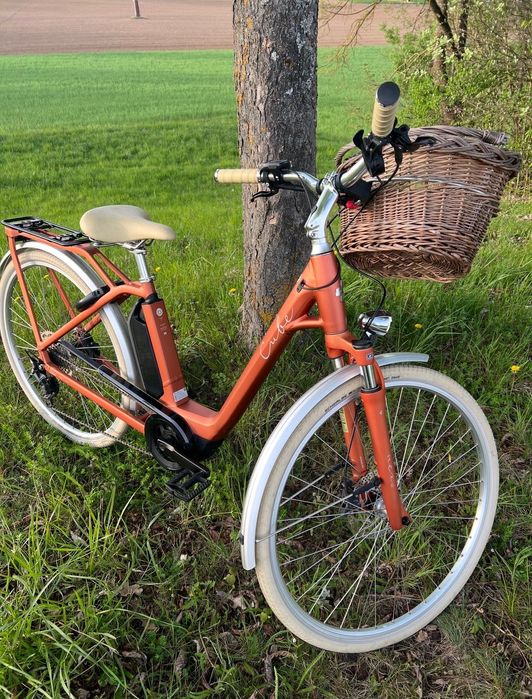 Bicicletă electrică Damă Cube Ella Ride Hybrid 500, XS/46cm, KM totali 353!!!