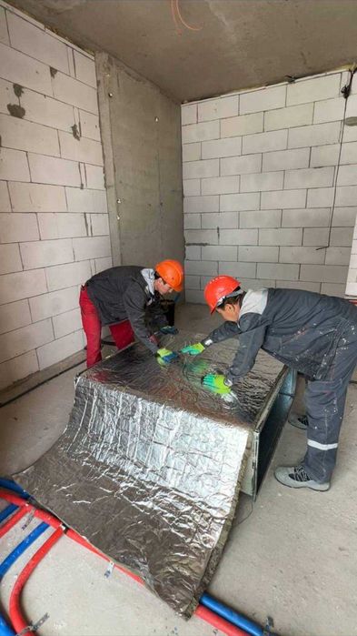 краска огнезащита дымоудаление базальт воздуховодов вентиляции kraska