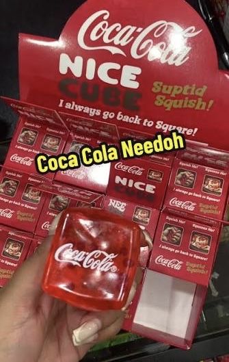Nee Doh Coca Cola/Pepsi Squishy, Скуиши Кубче Кока Кола/Пепси NeeDoh Nice Cube