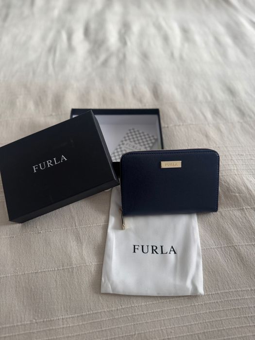 Кожено портмоне FURLA с лого