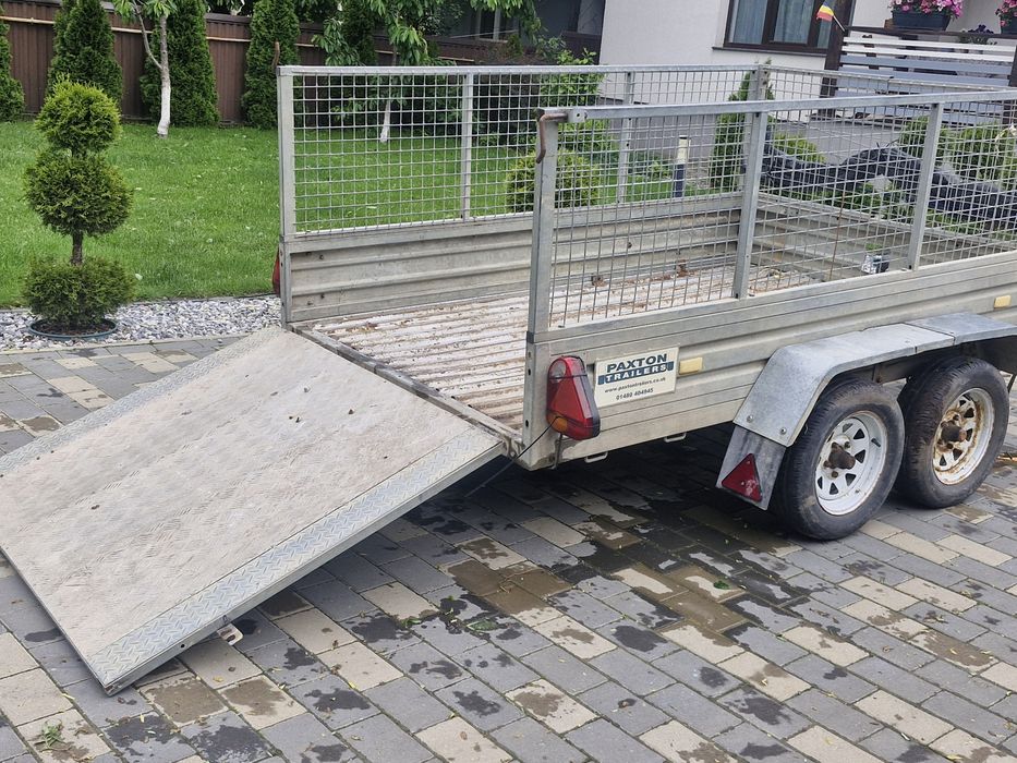 Remorca 750 kg 2 axe Bosanci • OLX.ro