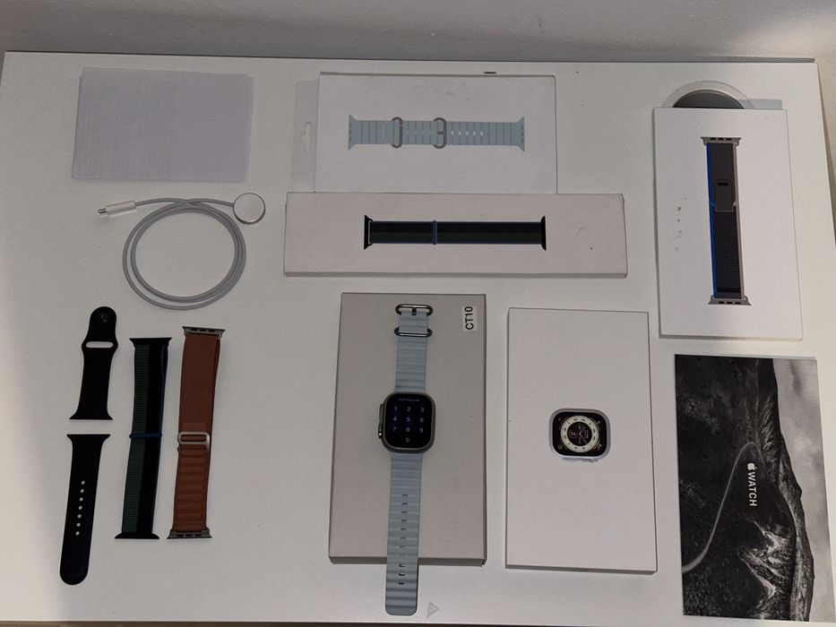 Apple Watch Ultra 1 | Factură+Full box+Garanție+Curele Originale