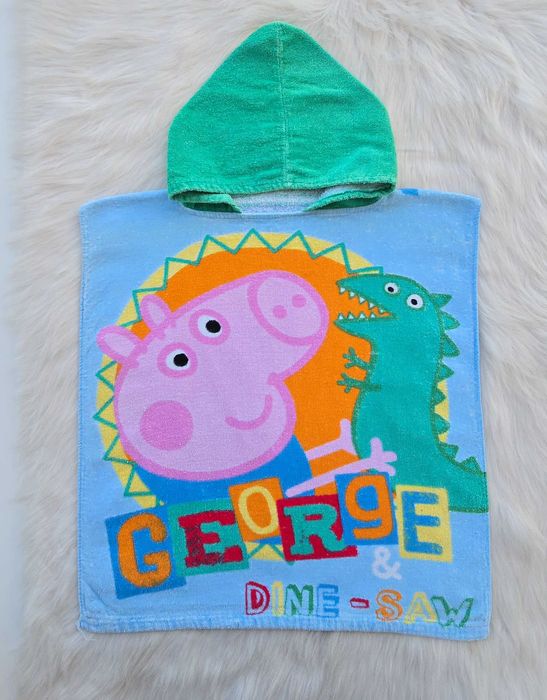 Детско пончо Peppa Pig George 3-6 години