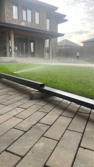 Газон и автополив