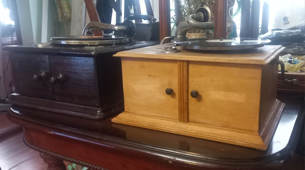 Патефон начала ХХ века Европа