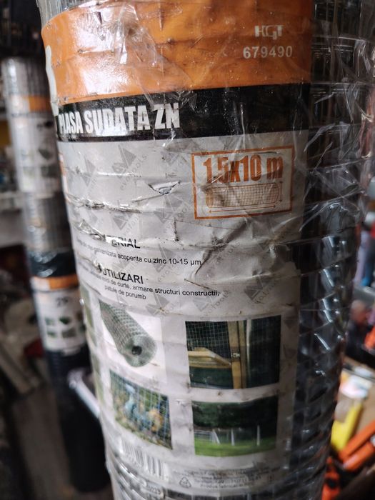 Plasă sudata zincata