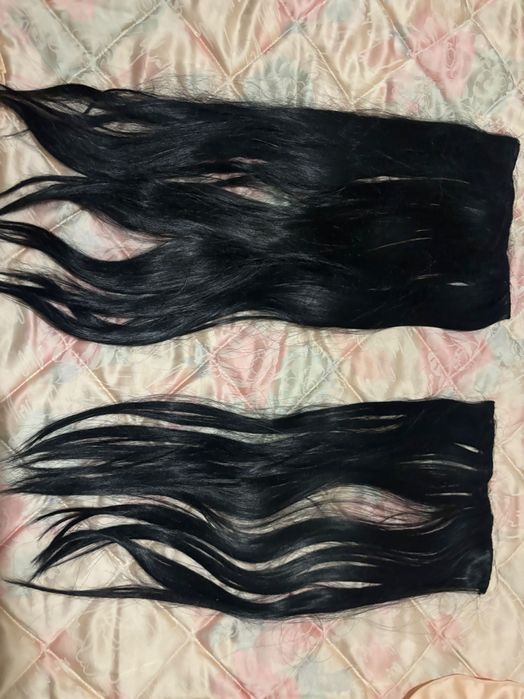 Екстеншън на клипс от естествена коса