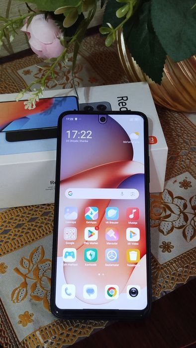 Редми 12 Midnight Black, каробка