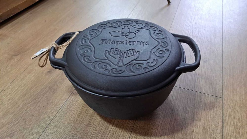 Чугунена тенджера 2л, 3л, 4л, 5л, 6л