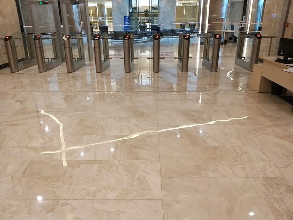 Полировка мрамора!