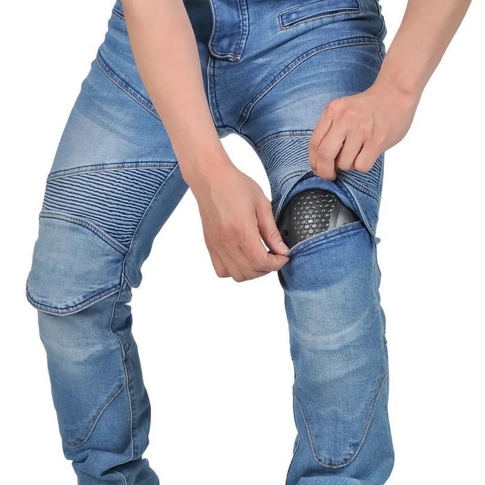 blugi noi pantaloni moto anti-cadere