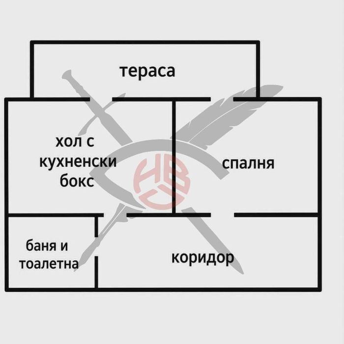 Двустаен апартамент в района на Виница- 94619