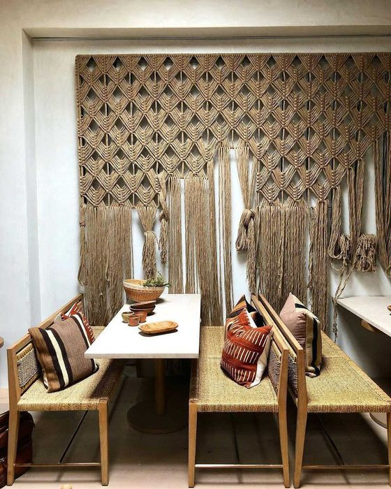 Ръчно изработени Завеси , Стенни Декорации Макраме - 100 % Памук