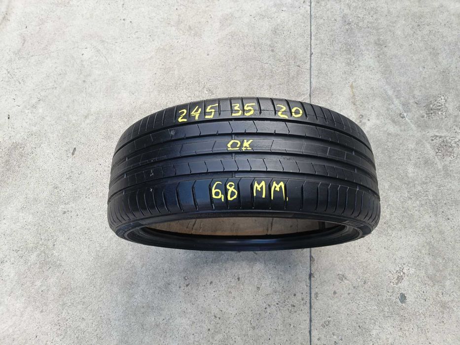 O anvelopa vara 245 35 20 pirelli p zero pz4 profil 6,8 mm