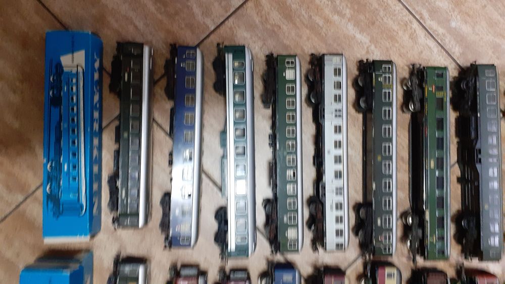 Vagoane calatori trenulet electric scara HO