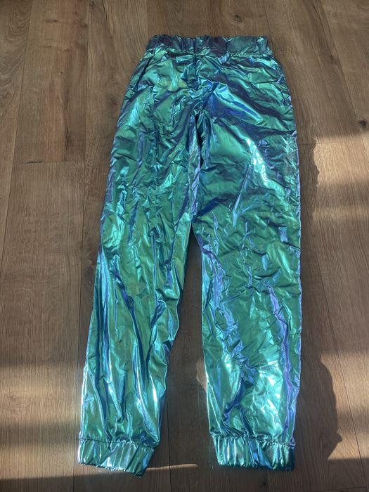 Pantaloni luciosi cameleon