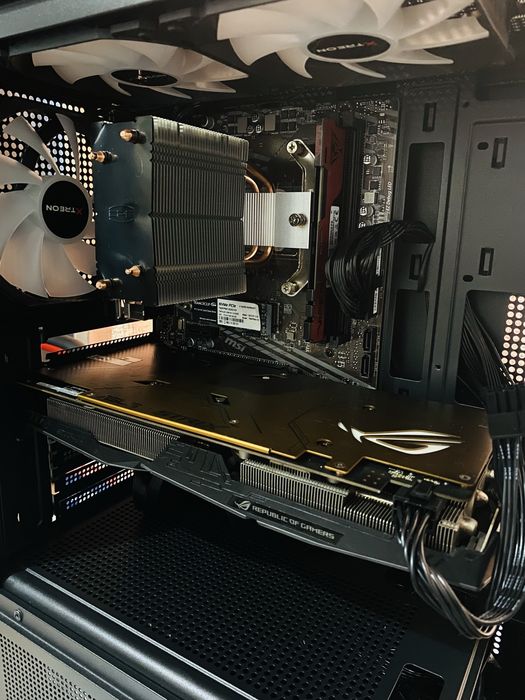 Игровой компьютер в сборе