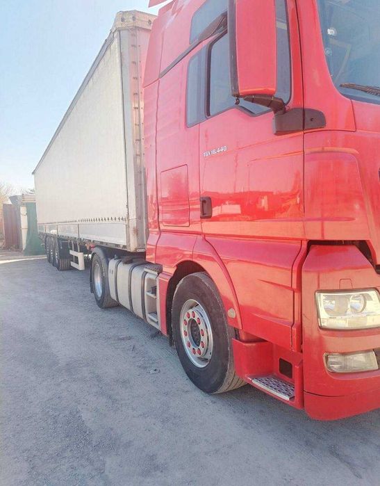 Man TGX 18.440 Evro 5 standart - 2010 год. Прицеп Kassbohler 2012 год