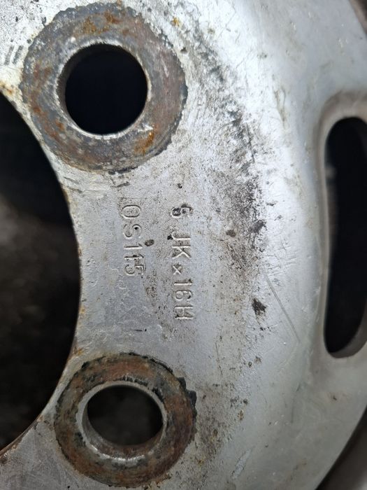 4бр джанти за iveco  6.16 цената е за 1бр за двойна гума