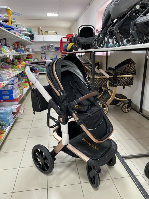 Коляска три блока