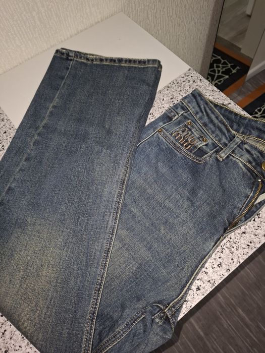 Продам джинсовые брюки юбка