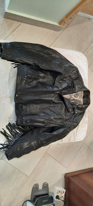 Рокерско кожено мото яке Held