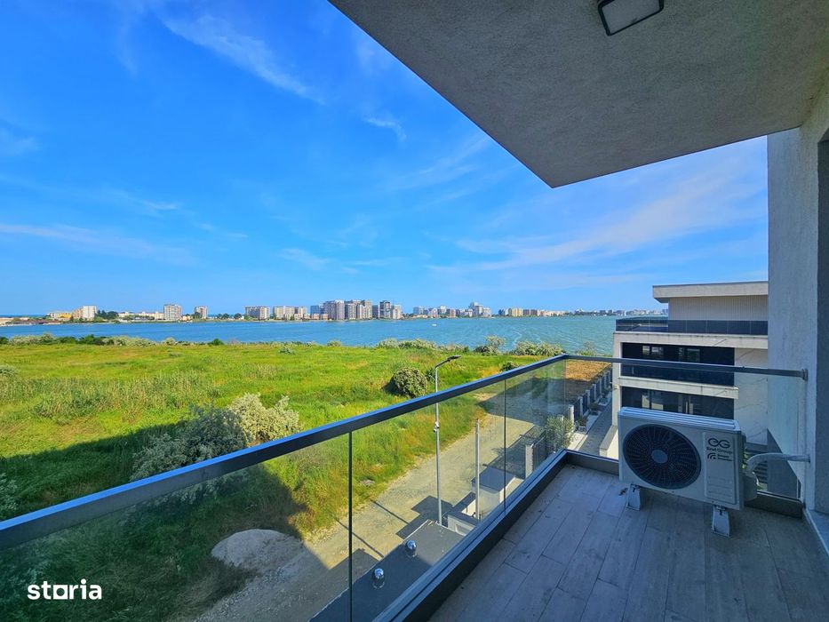Apartament cu vedere catre lac in complex cu piscina privata si sala d