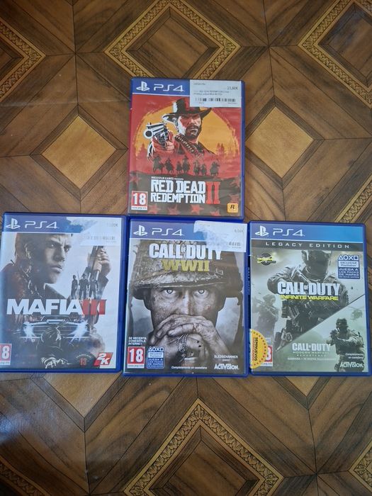 Pachet de jocuri Ps4 negociabil