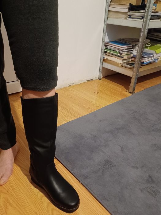 Cizme piele damă Rieker