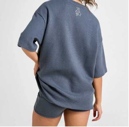 Hoodrich Stellar Waffle Boyfriend Tricou