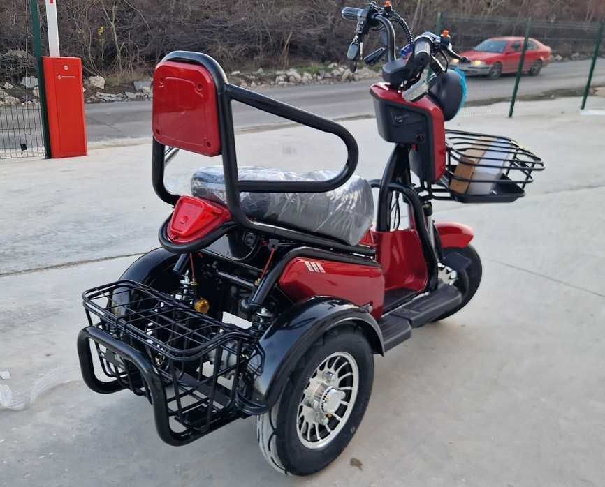 На Изплащане БЕЗ Оскъпяване, Електричесвка триколка Пудинг 2000В