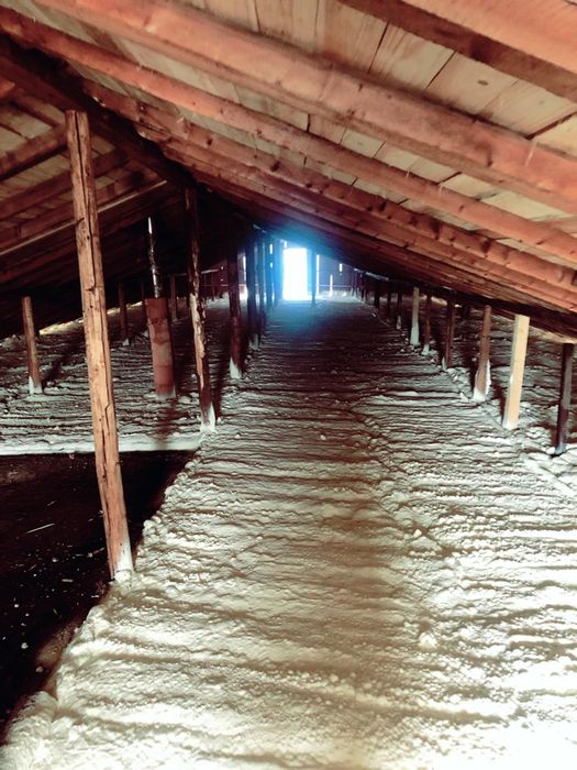 Izolatie Spuma Poliuretanica acoperiș si pod. Firma+Garanție 20 ani.