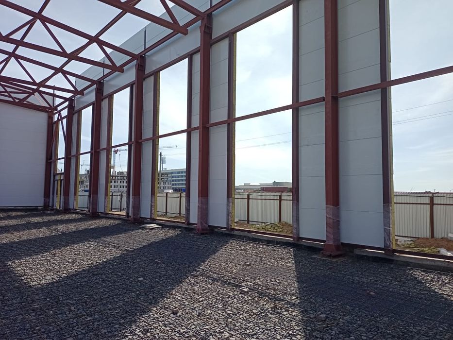 Монтаж сендвич панелей