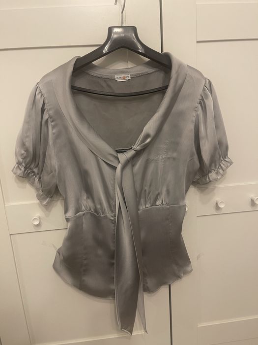 Bluza dama, matase luciu discret, marime j