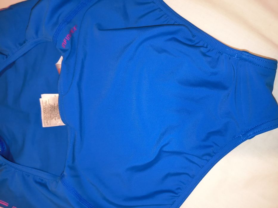 Costum de inot Adidas Infinite, fetite, 11-12 ani, 152 cm