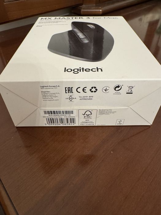 Продаю Мышь Logitech MX Master 3 for Mac, Space Gray, Bluetooth
