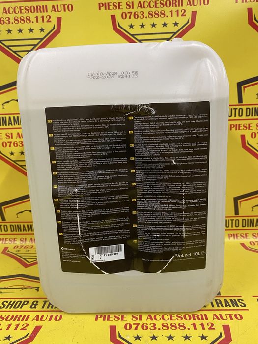 Aditiv filtru particule adblue Original Renault Dacia 10L